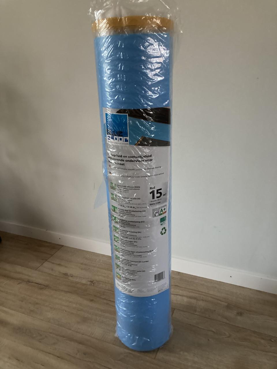 Ondervloer voor kliklaminaat Bluefloor 11dB