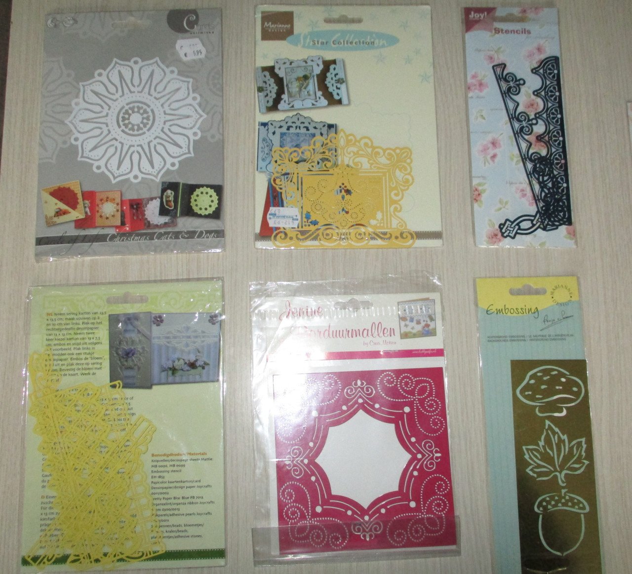 Div  borduur mallen   (Nieuw)