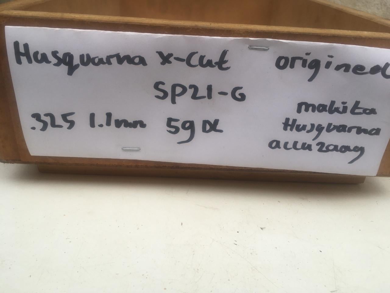 Husqvarna X-CUT SP21G 1.1mm .325 59DL originele zaagketting