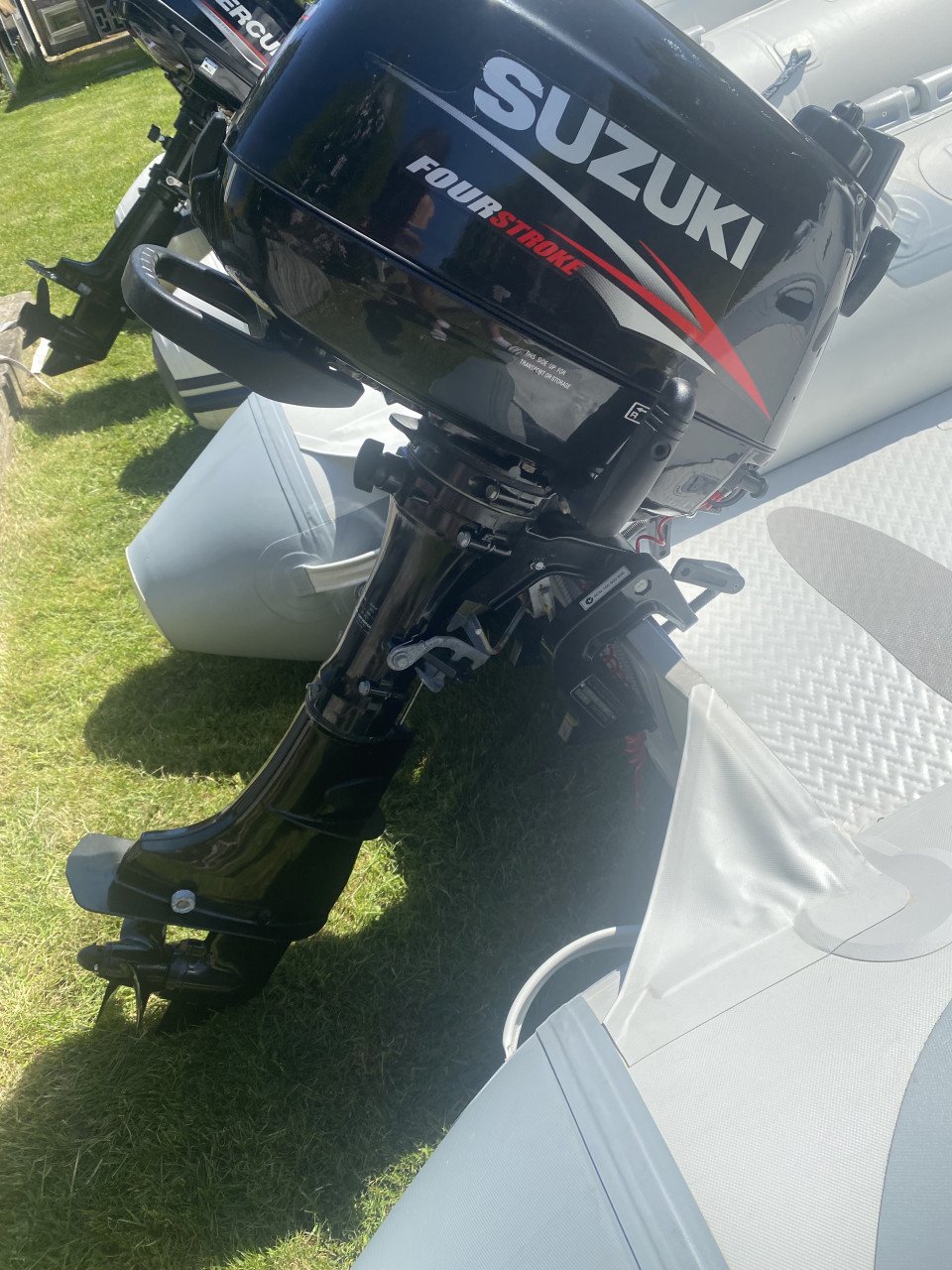 Talamex highline + Suzuki 5 pk 4 takt ( zo goed als nieuw )