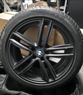 Brock RC27-803 19 inch velgen mat zwart + Pirelli Sottozero 3 winterbanden.