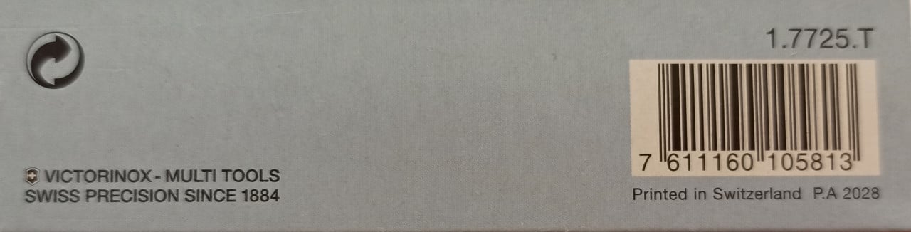 Victorinox Cybertool 34 functies - Nooit gebruikt - Model 1.7725.T