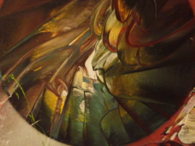 " The Deep "  Prachtig Acrylschilderij van illias