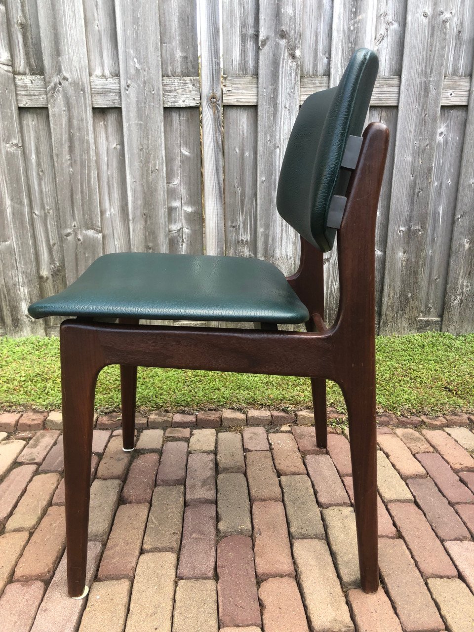 4 vintage eettafel stoelen.