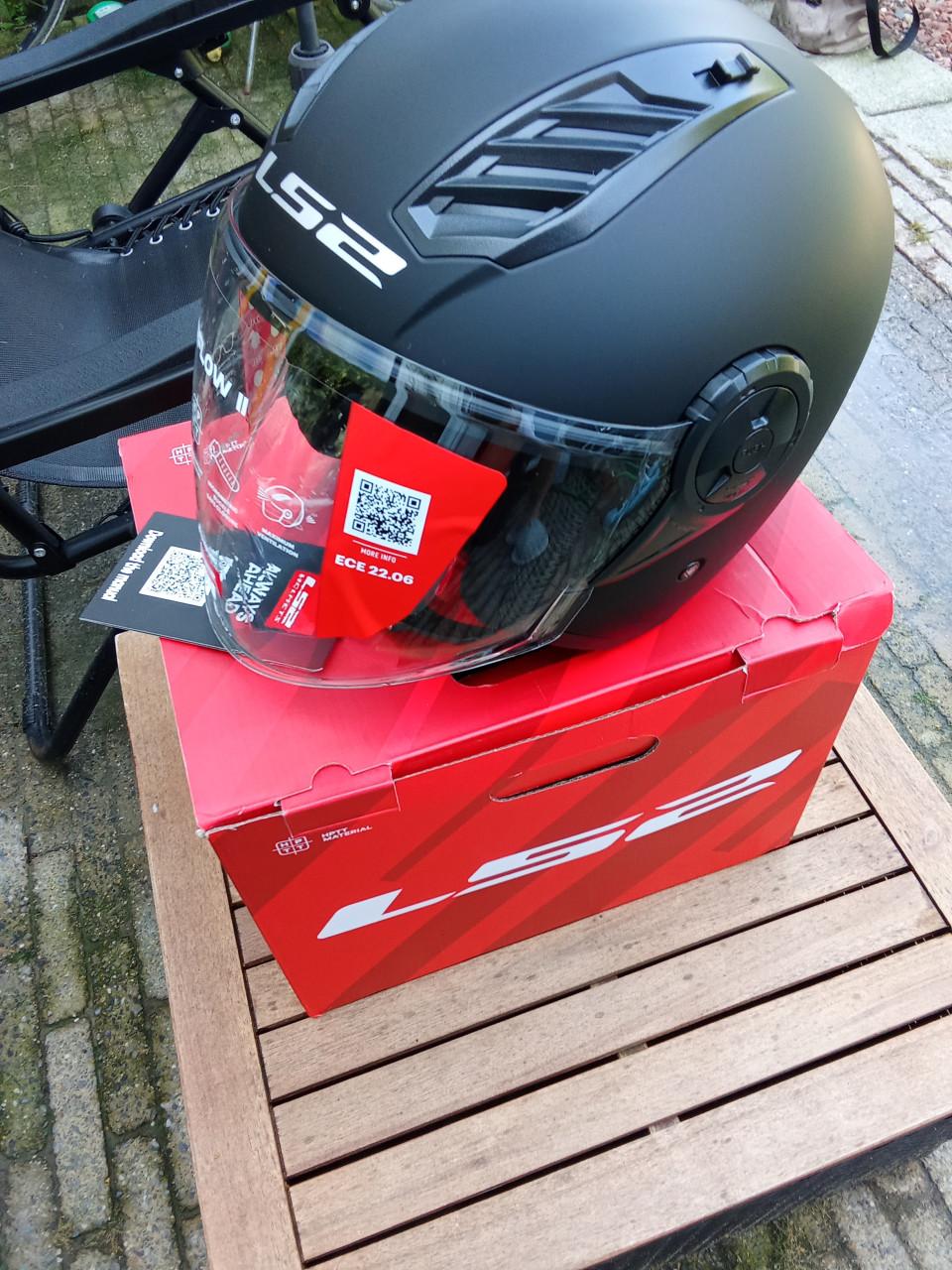 Scooter/Motorhelm met ventilatie opening