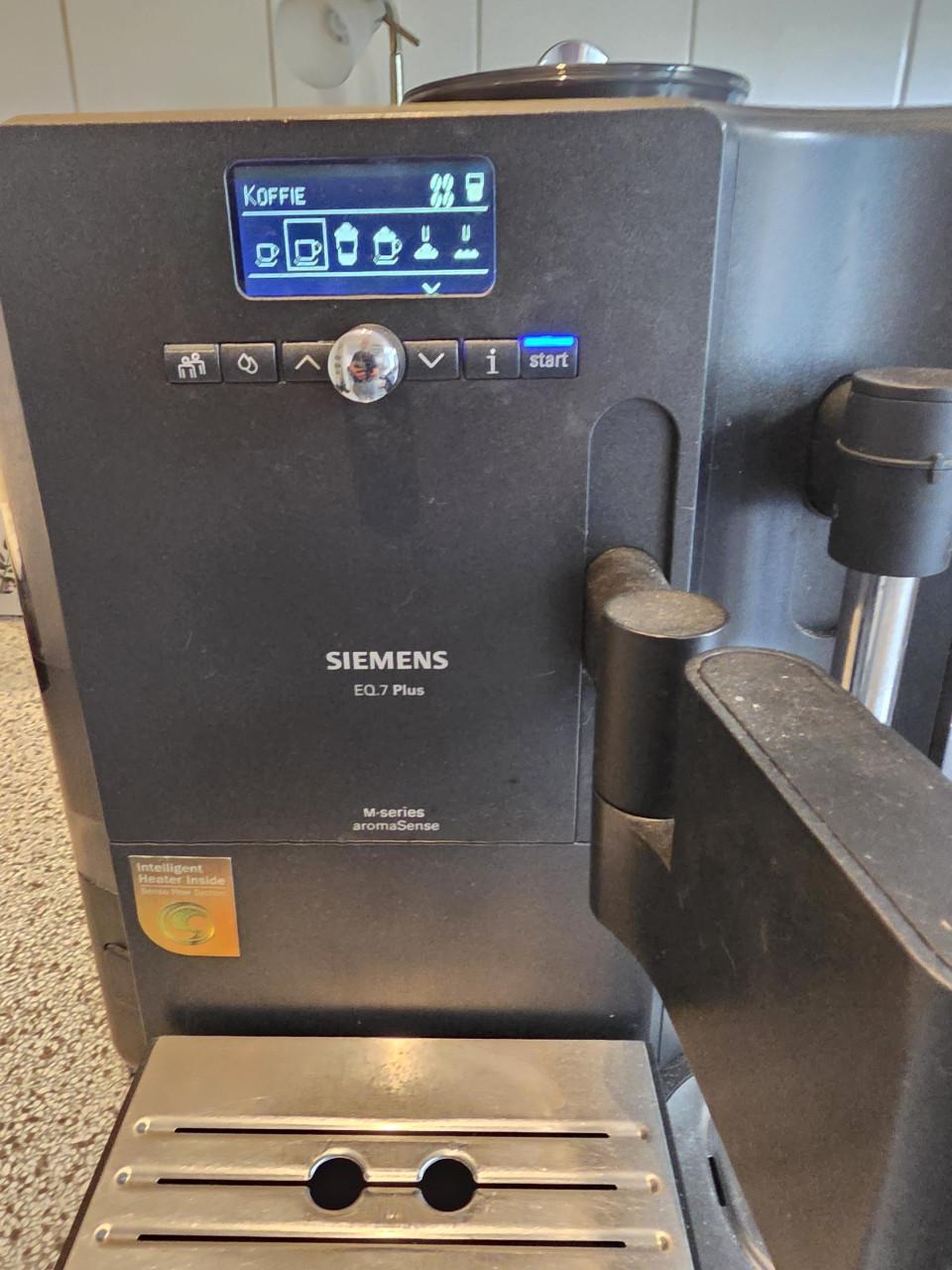 Te koop Siemens Q7 plus koffieapparaat