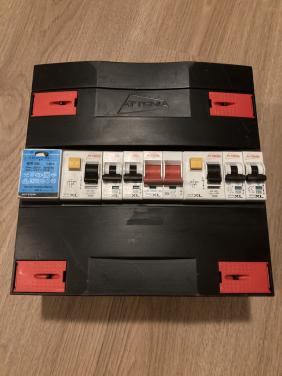 Attema groepenkast 1 fase 4 groepen