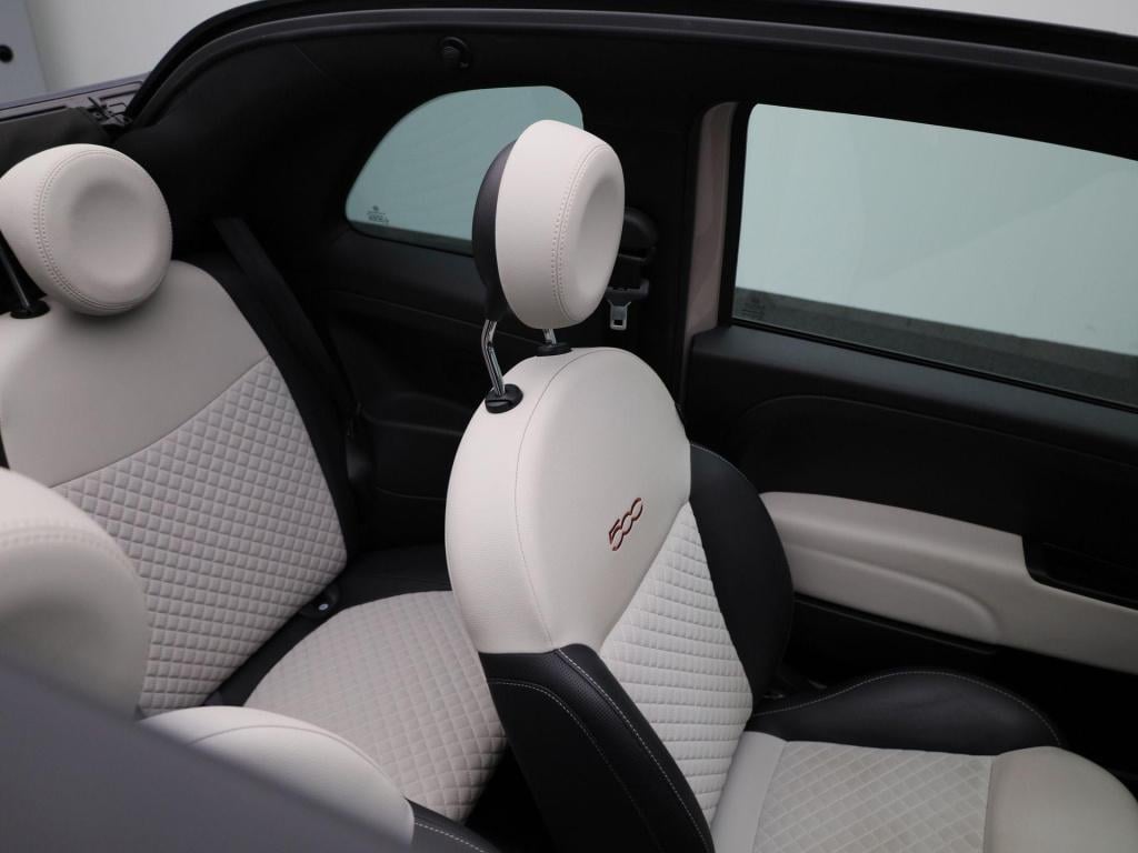 Fiat 500 C 1.0 hybrid star | cabrio | half-leder | navigatie | climate cont
