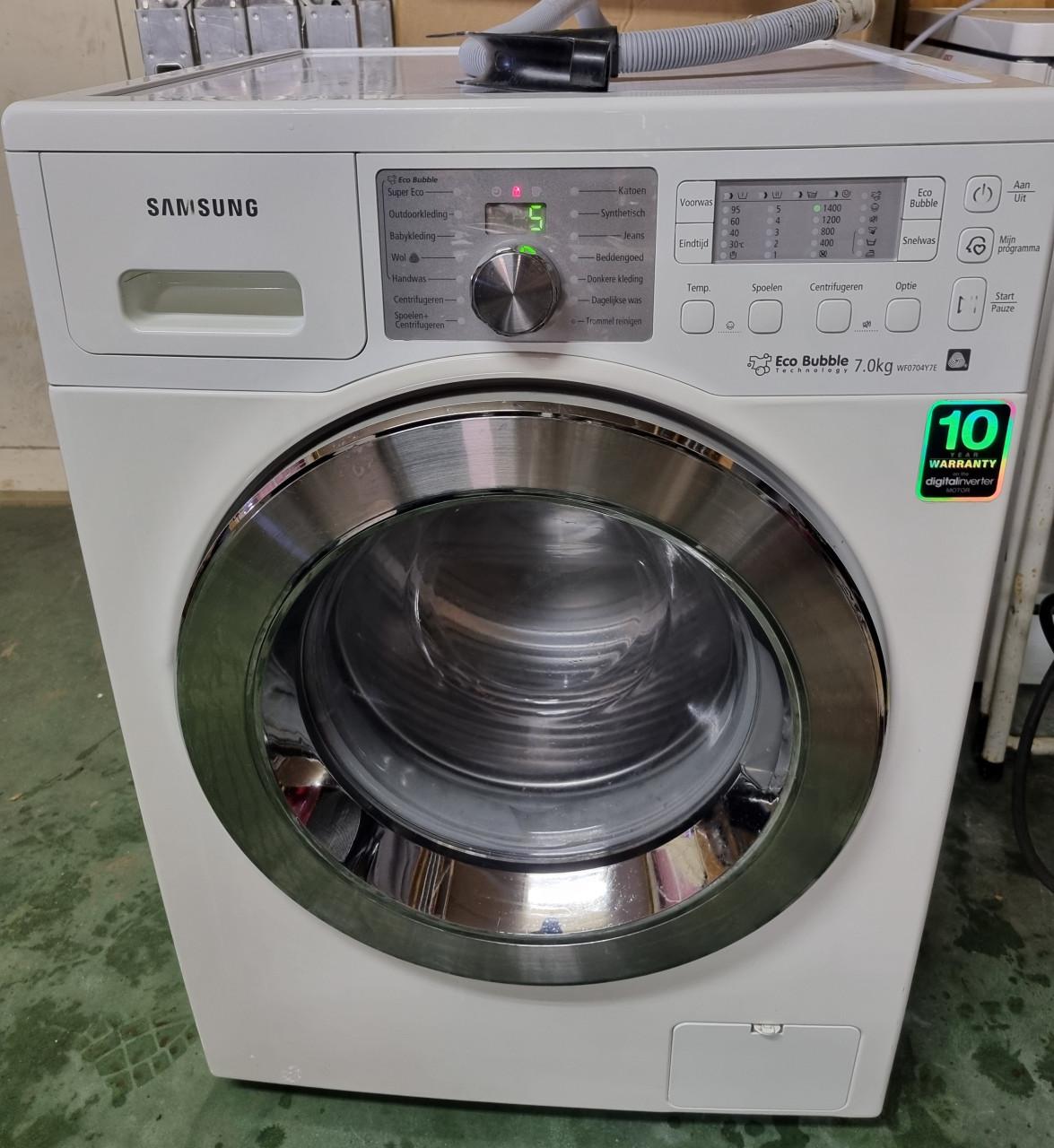 Samsung Eco Bubble wasmachine 1400 toeren A+ 7KG