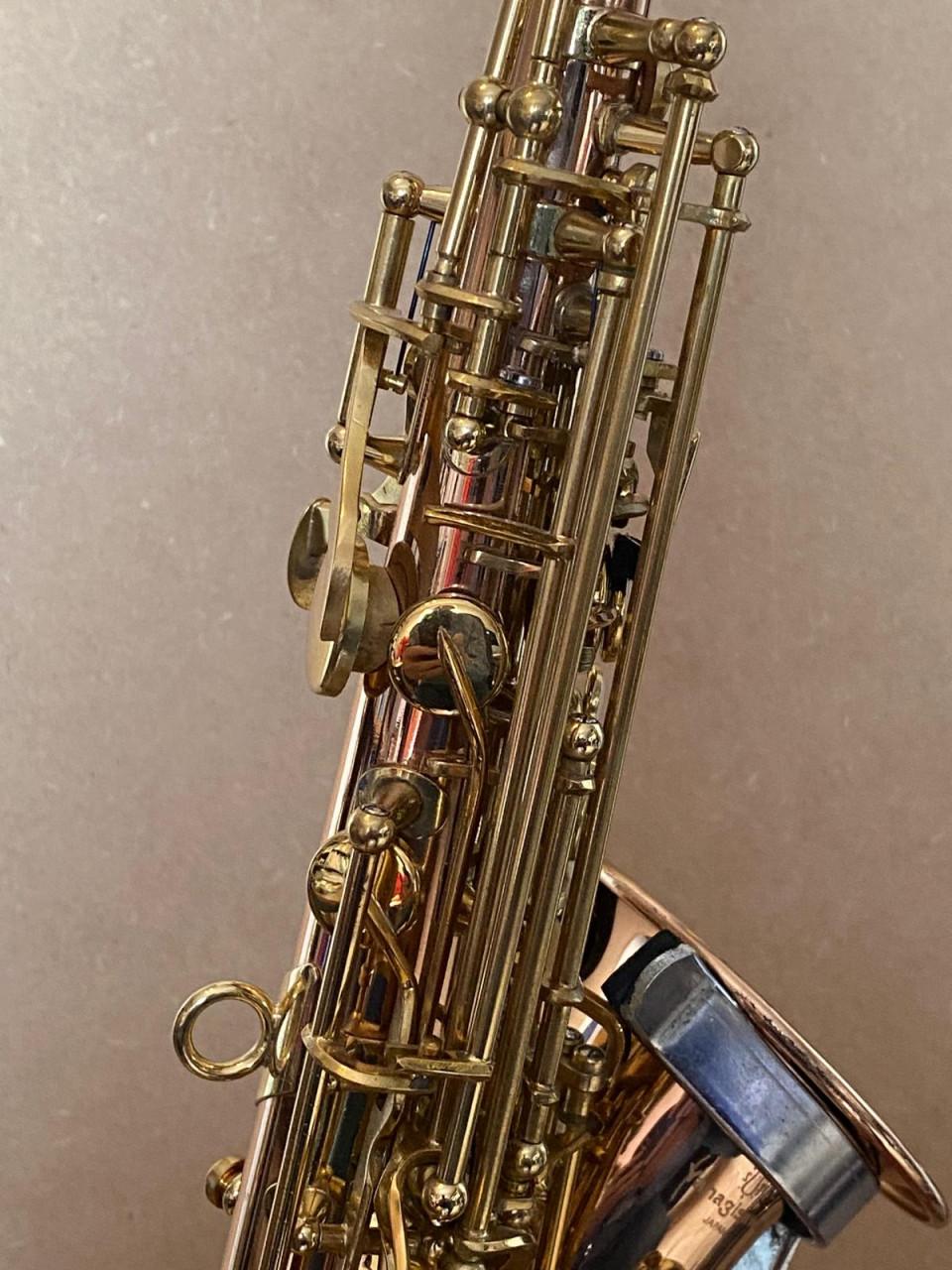 Sopraansax gebogen