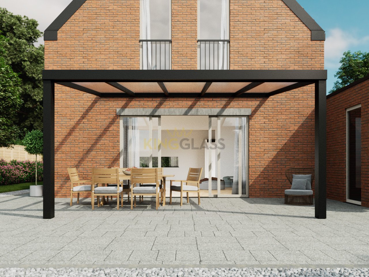 Overkapping / Veranda / Carport / Serre - Heavy Duty vanaf slechts € 849,-