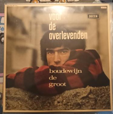 LP. Boudewijn de Groot - Voor de overlevenden. Vinyl en hoes prima.