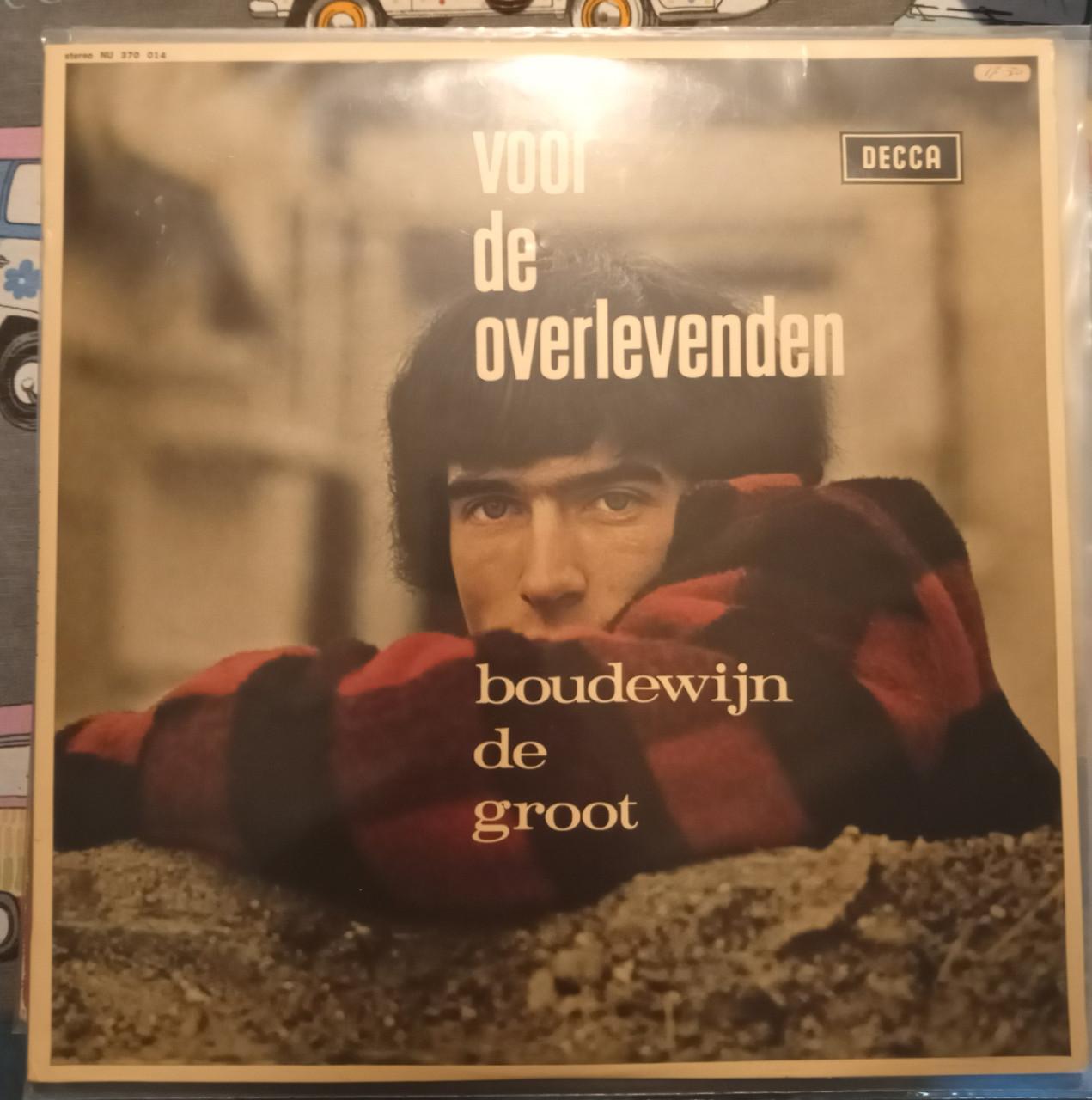 LP. Boudewijn de Groot - Voor de overlevenden. Vinyl en hoes prima.