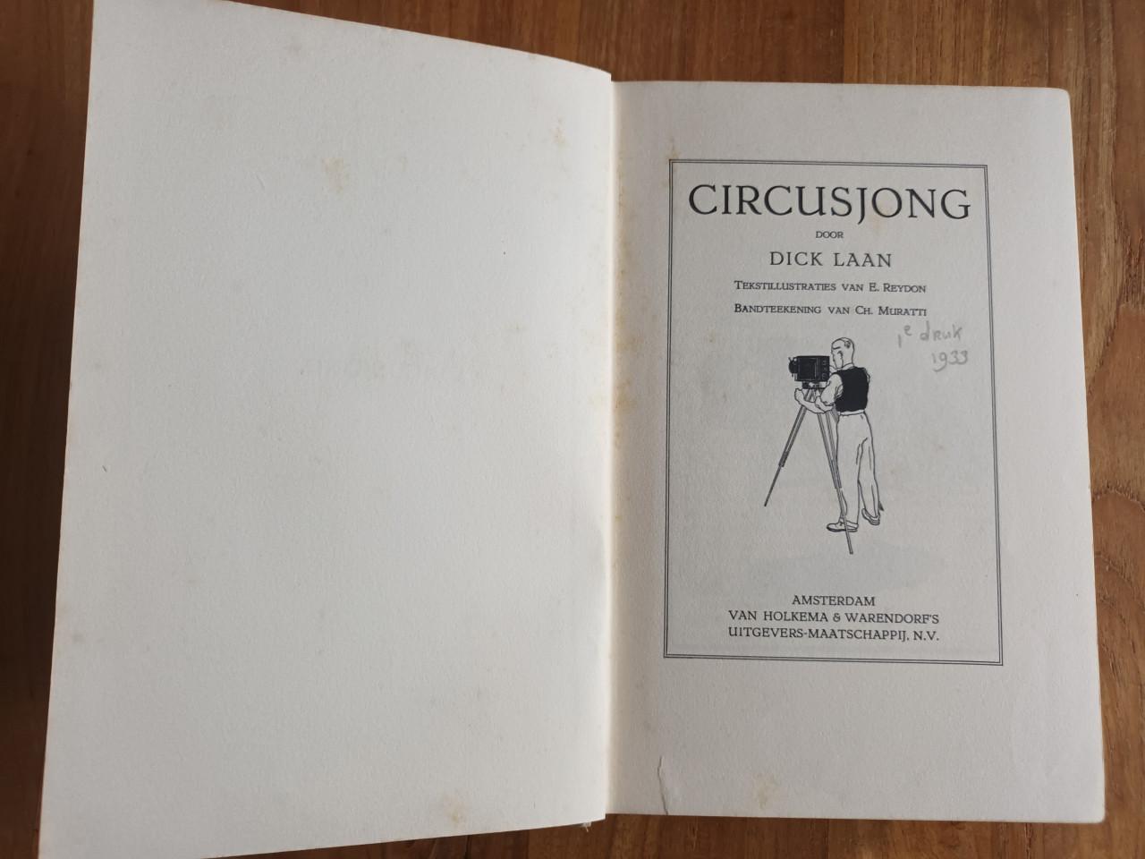 Circusjong van Dick Laan (1933)