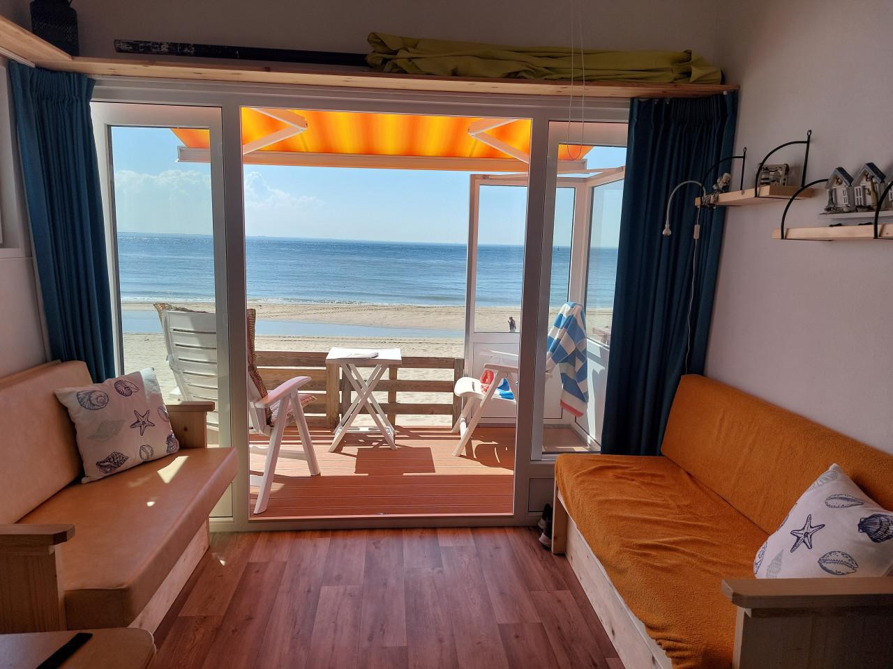 Strandhuisje te huur - Slaapstrandhuisje