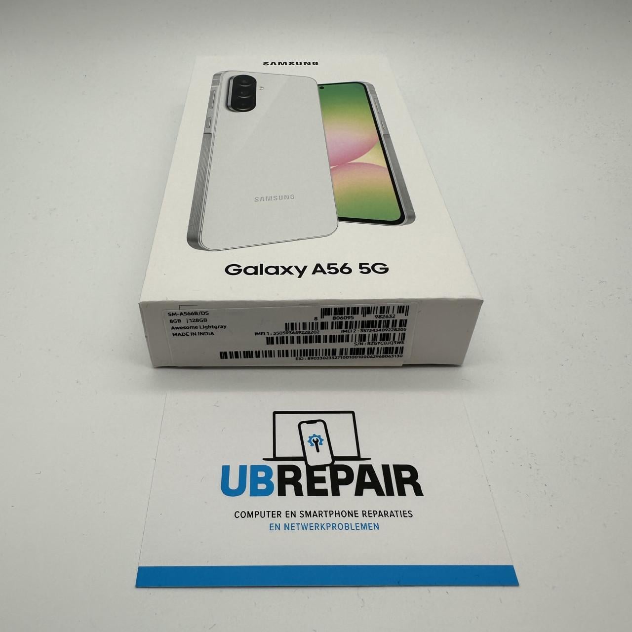 Samsung Galaxy A56 5G 128 GB Awesome light grey NIEUW