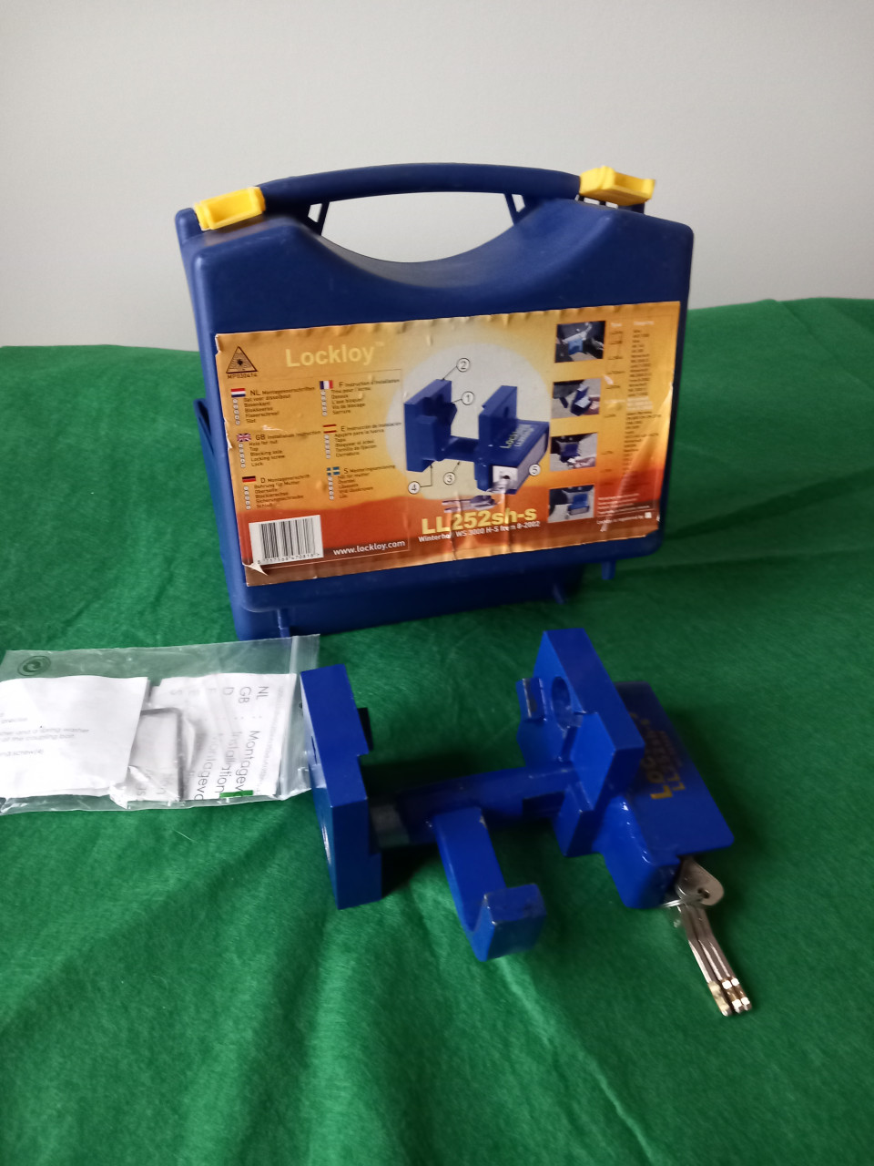 Disselslot voor caravan/ aanhangwagen