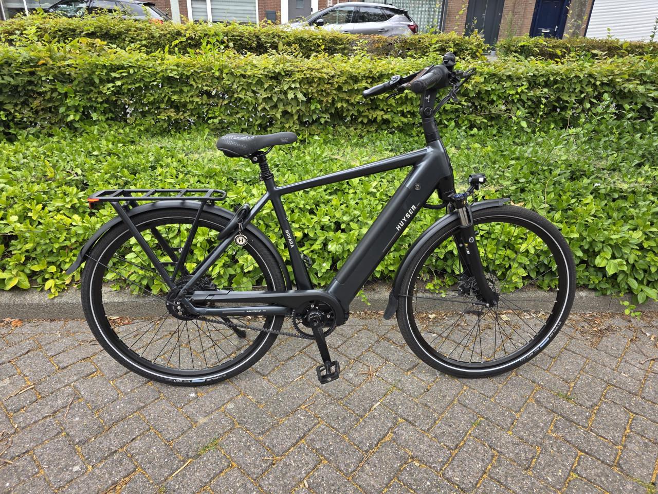 Schitterende Huyser elektrische heren fiets met 630wh accu