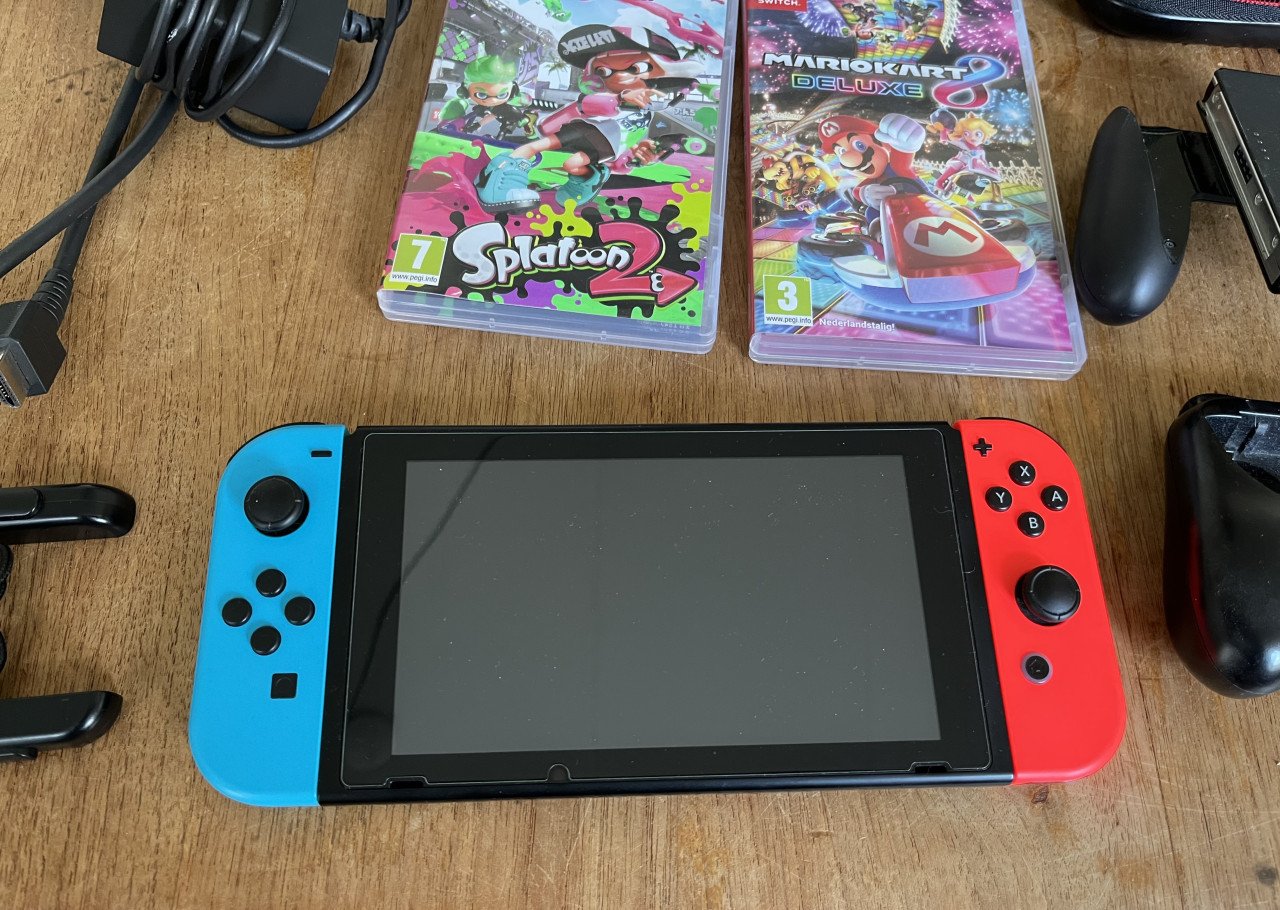 Nintendo Switch met games en extra’s