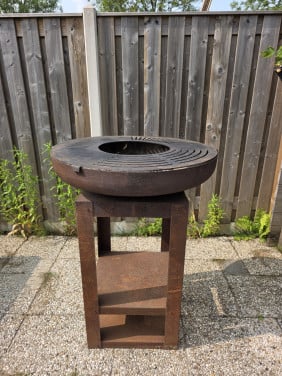 Vuurschaal barbecue plancha grill