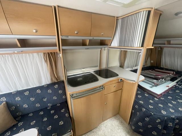Kip Navigator 44DB met voortent, vloerverwarming en boiler