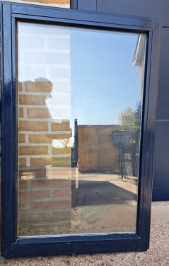 2x Raam met dubbelglas