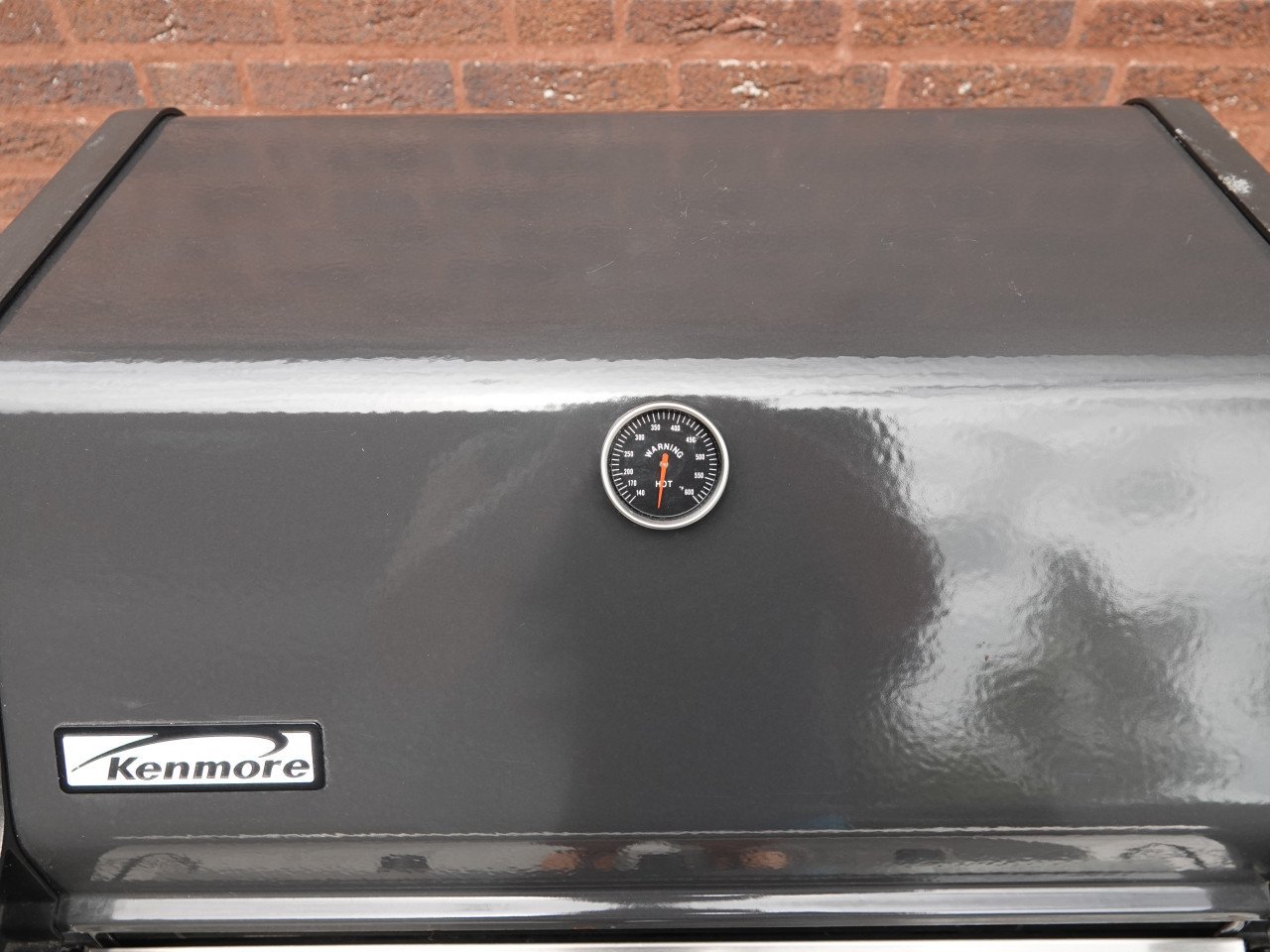 Nette BBQ Kenmore op gas incl gevulde gasfles, goede kwaliteit
