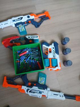 Nerf speelgoed (grote set met munitie)