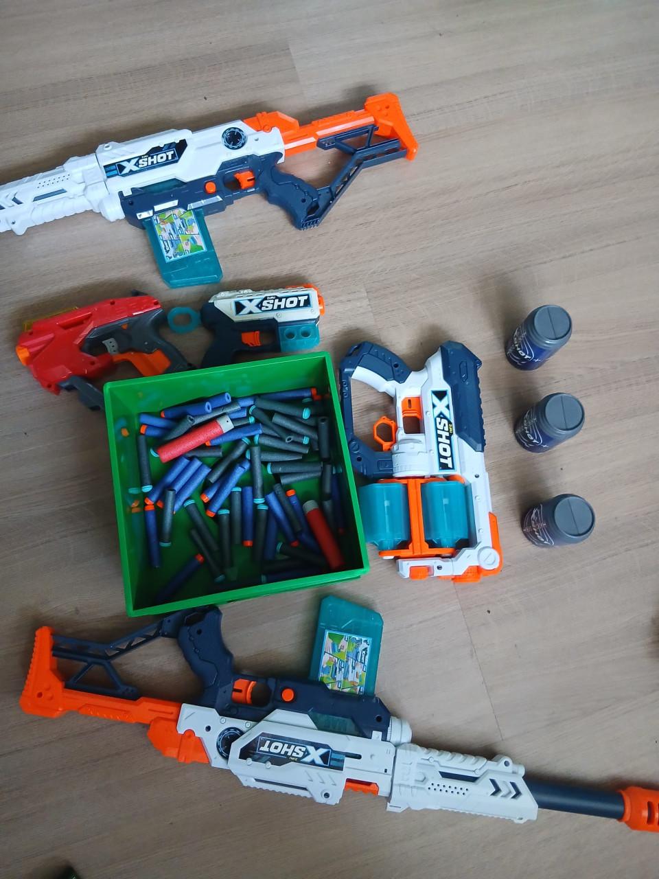 Nerf speelgoed (grote set met munitie)