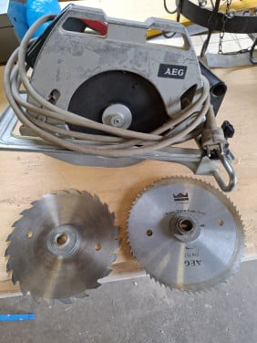 Zware AEG Hand cirkelzaag