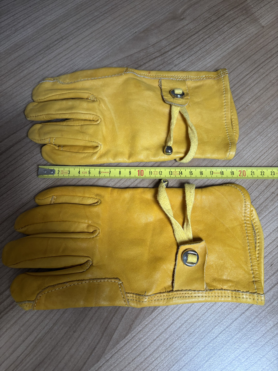 Western leren handschoenen dames xs
