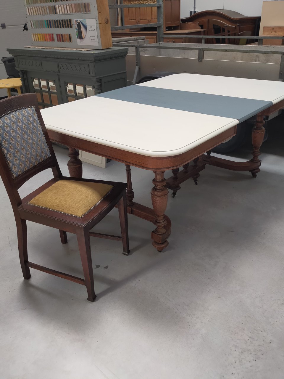 Eetkamerset (tafel + 6 stoelen)