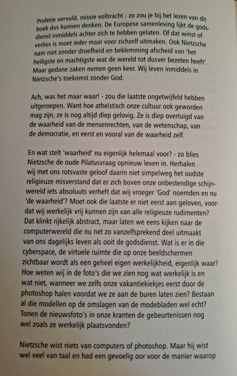 Nietzsche, de grote filosofen, door Michadel Tanner