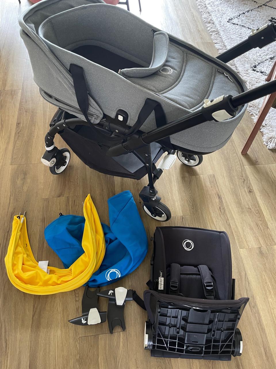 Bugaboo bee 3 inclusief accessoires