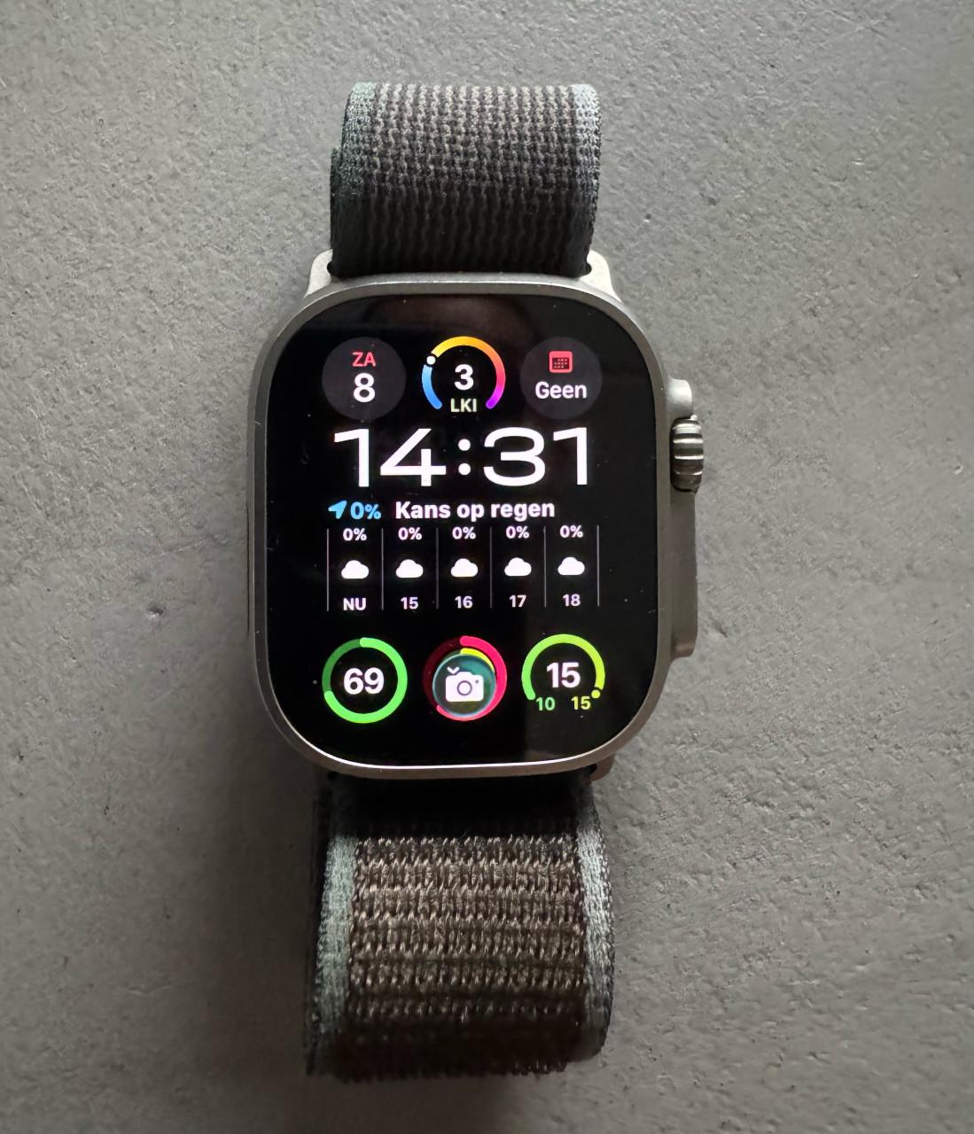 Apple Watch Ultra 2 (batterij 100%)