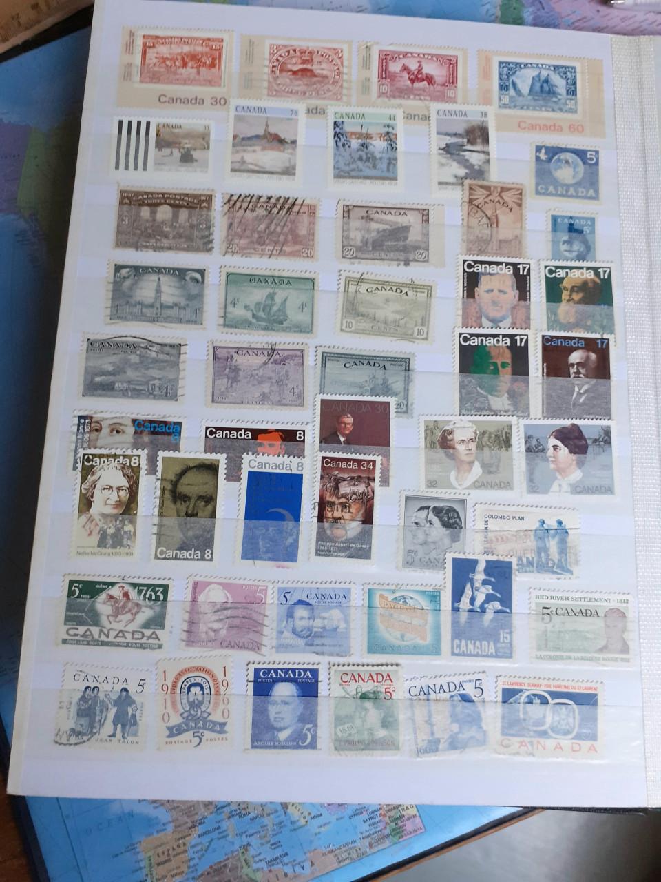 Canada 1930 / 2000 in album  Allemaal Canadese postzegels -oude postzegels