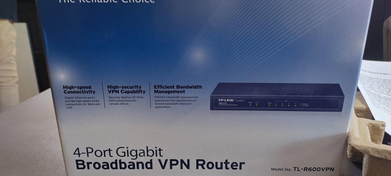 Router TP-Link TL-R600VPN