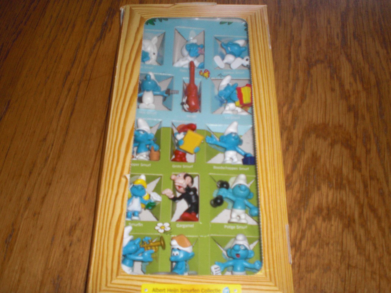 Complete set A.H. smurfen in originele doos + het smurfenspel