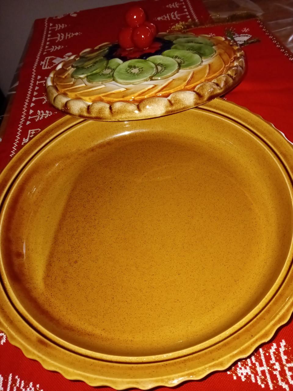 Taart/quiche serveerschaal.APART