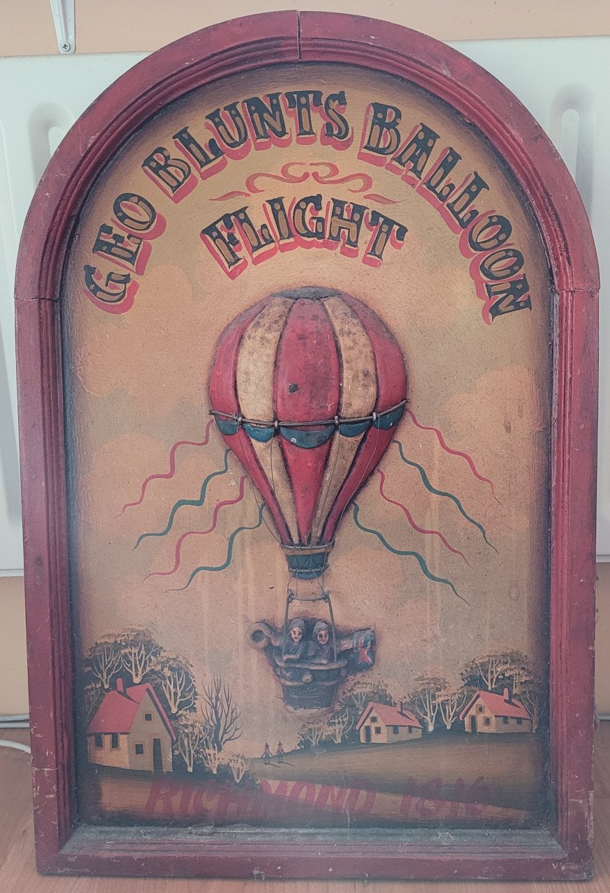 3D Pub Board Luchtballon. L x B 60 x 40cm