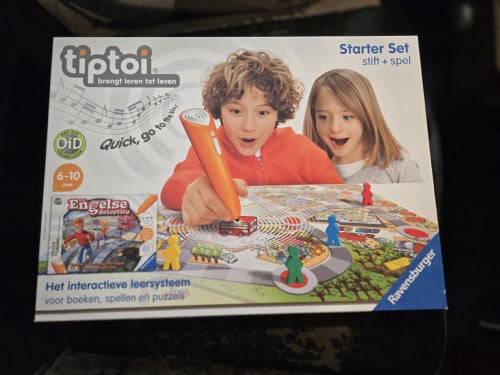 Complete Tiptoi starter set inclusief de stift en het spel