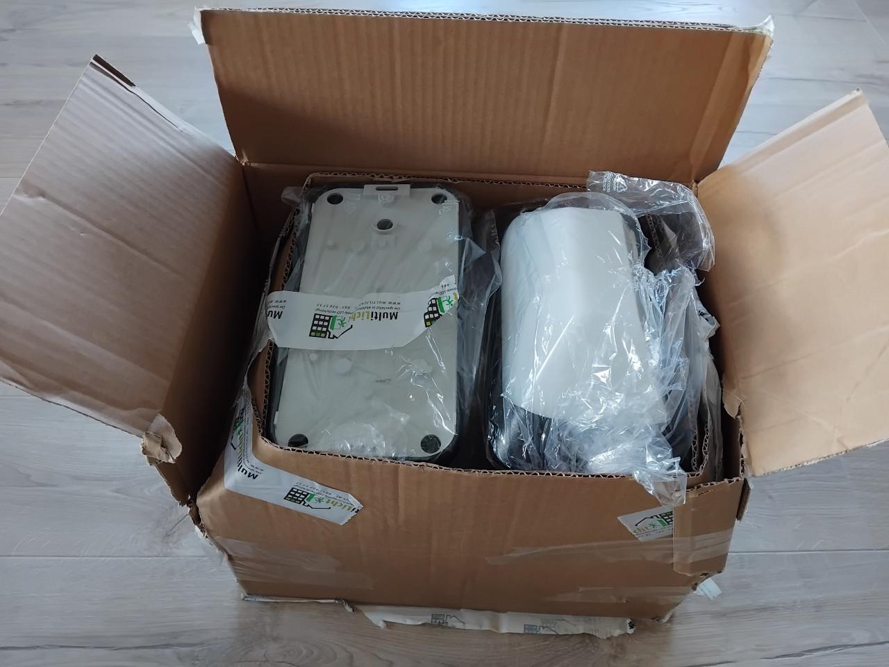 Partij buitenverlichting. LED Wandlamp 10 stuks. Per stuk 55 euro