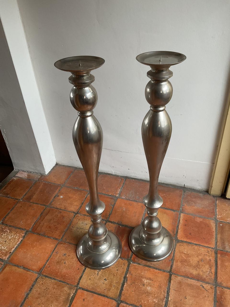 Grote kandelaars ( per set )