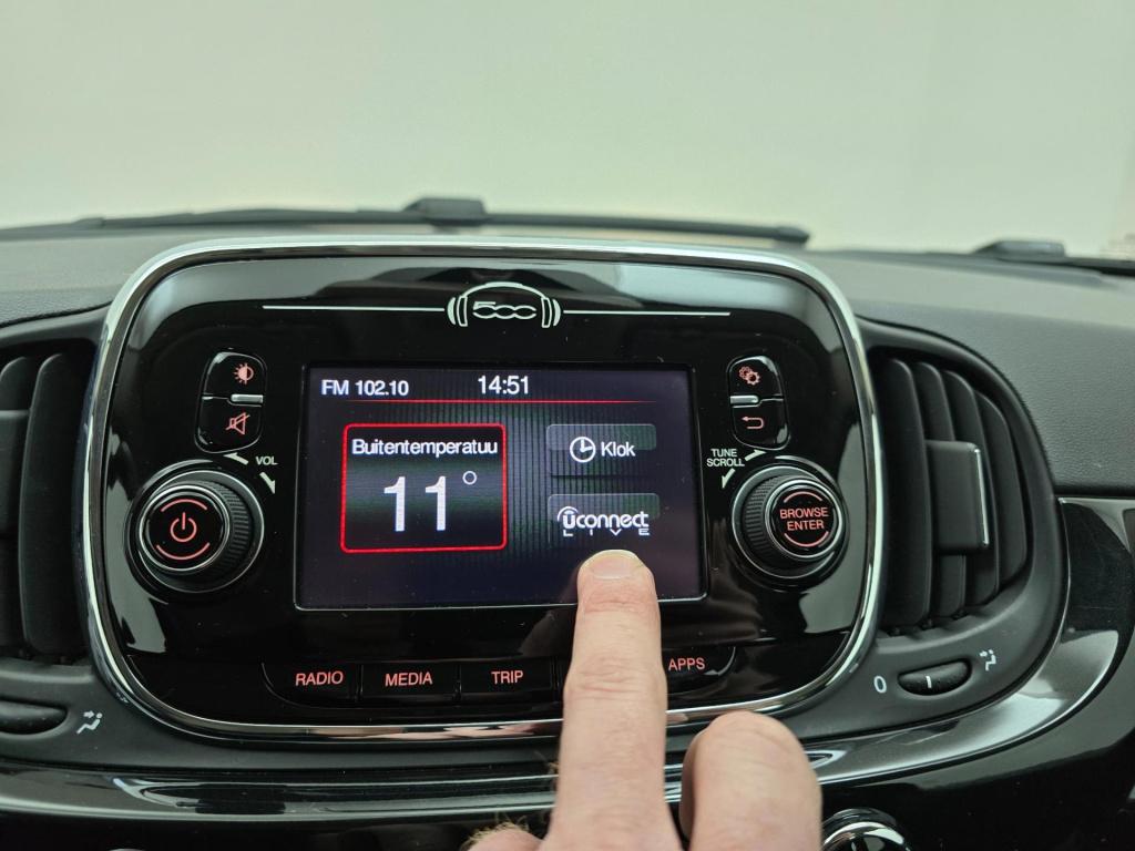 Fiat 500 occasion 0.9 twinair turbo popstar | zwart | tweedehands fiat 500 