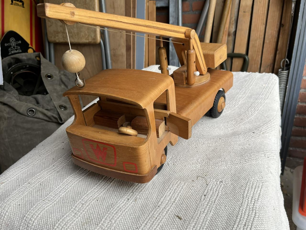 Kraanwagen hout DDR FWF