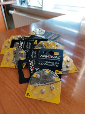 Batterijen voor gehoor toestel
