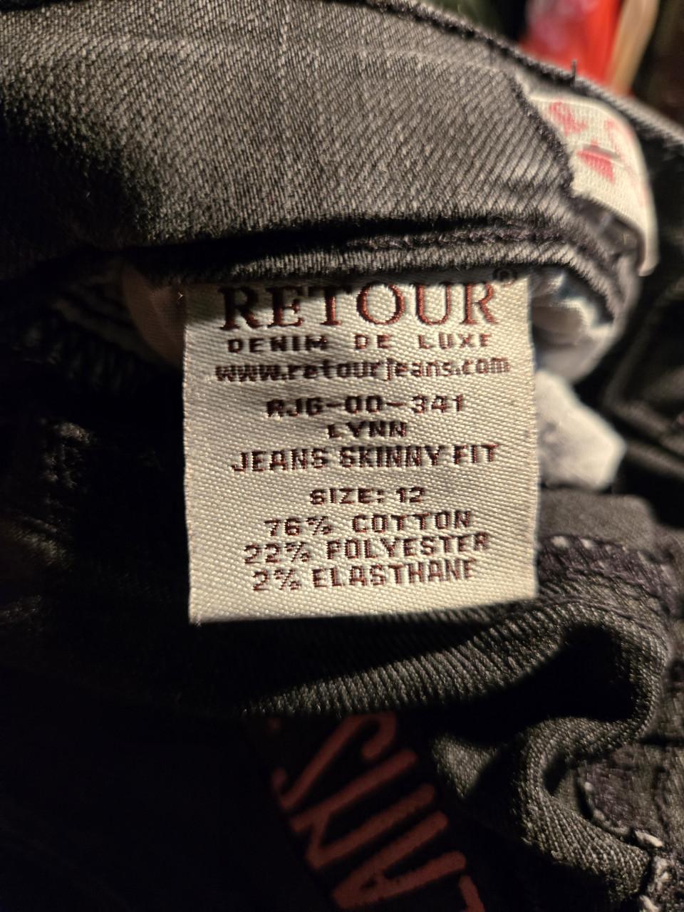 Retour Jeans zwart Maat 152  11/12 jaar