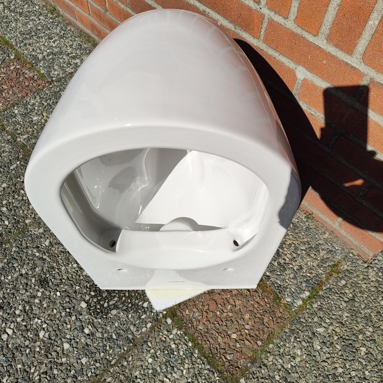 Duravit Me by Starck hangtoilet, diepspoel en rimless.