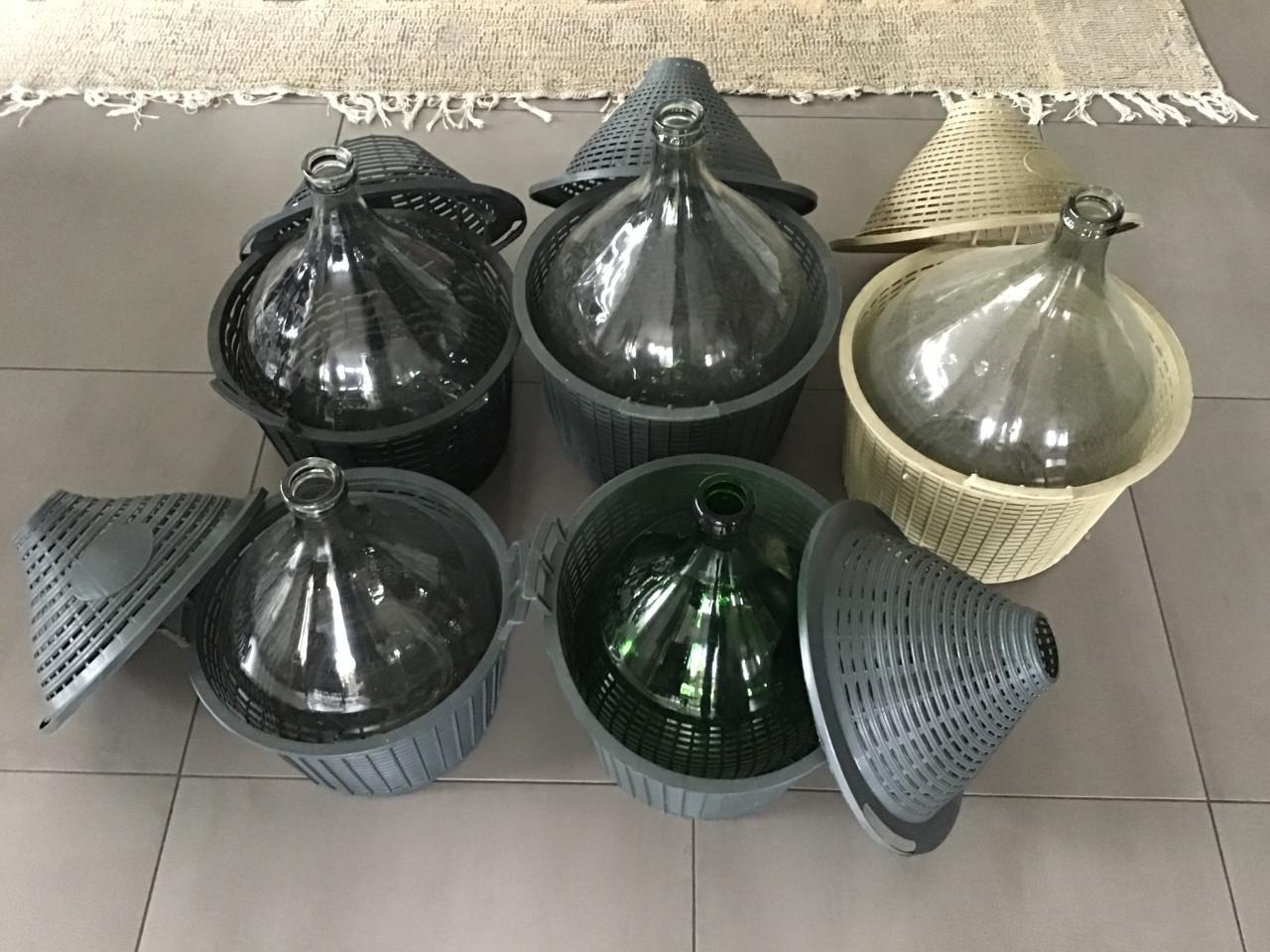 Mandflessen ( van 15 toten met 25 liter)