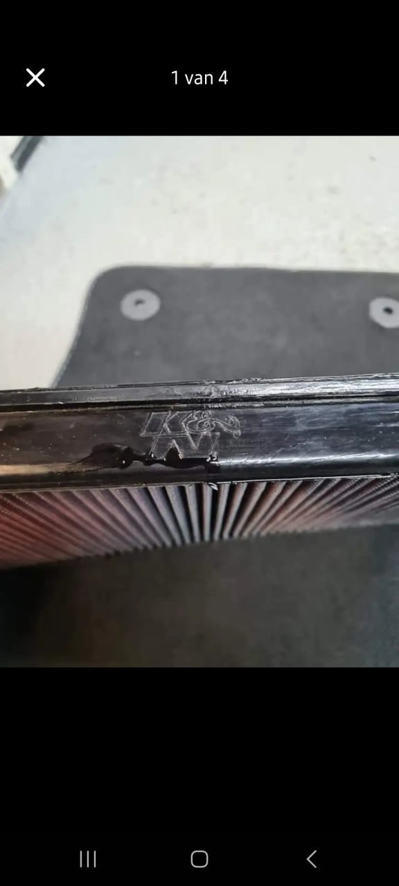 Audi RS3 K&N 33 - 3036 inleg filter.